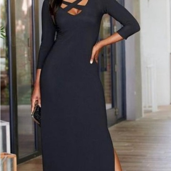 NEW Boston Proper Beyond Travel  Maxi Dress XS - Picture 12 of 12